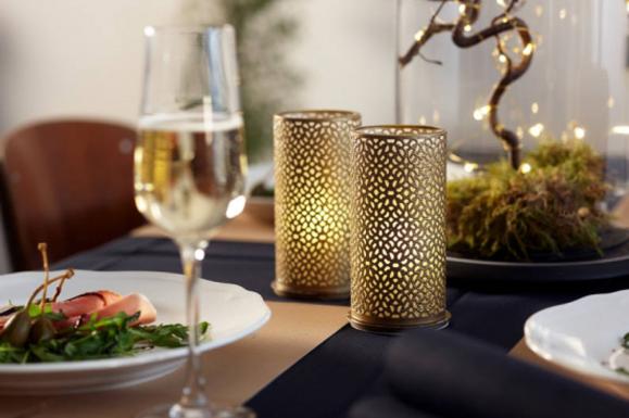  Ljushållare Bliss guld
