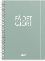  Kalender F&aring; det gjort 2027 gr&ouml;n