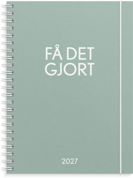  Kalender Få det gjort 2027 grön