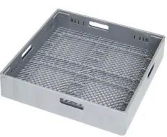  Diskkorg f&ouml;r bestick 50x50cm gr&aring;