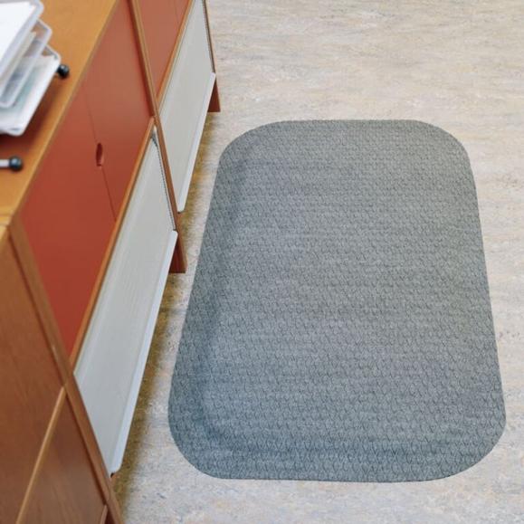  Matta YOGA Fashion 87x145cm grå 16mm tjock