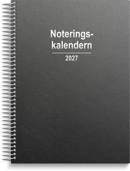  Kalender 2026 Noteringskalendern refill