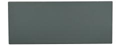  Bordsskärm Viva 1550x650x30mm mörkgrått tyg
