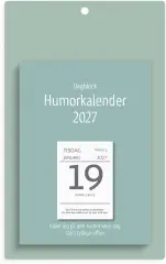  V&auml;ggpl&aring;n med dagblock 2027 Humor