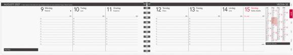 Kalender 2026 Stor Plankalender Elegant