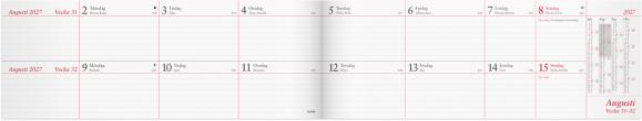  Tvåveckors Plankalender 2027