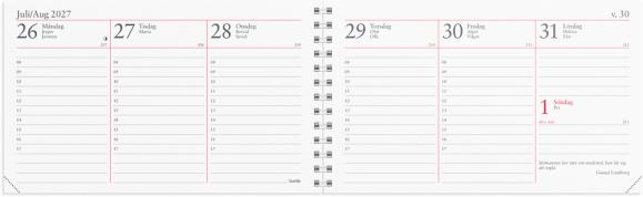  Kalender 2026 Veckokalendern refill