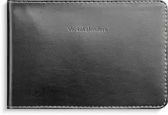  Veckokalendern 2027 svart konstl&auml;der