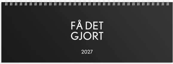  Bordsalmanackan Få det gjort 2027