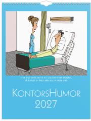  V&auml;ggkalender 2027 Kontorshumor