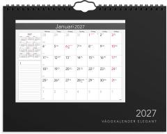  V&auml;ggkalender 2027 Elegant