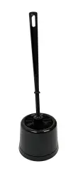  Toalettborste WC-set Basic 37cm svart