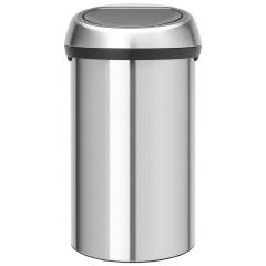  Sopkorg Brabantia Touch Bin 60L Mattborstat stål
