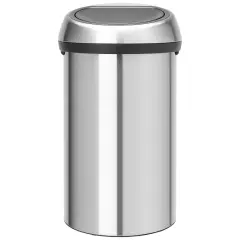  Sopkorg Brabantia Touch Bin 60L Mattborstat stål