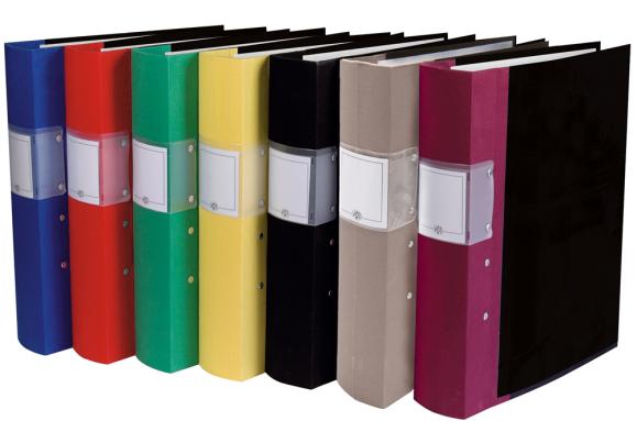  Träryggspärm A4 YOTI 60mm rygg vinröd