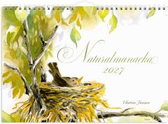  V&auml;ggkalender 2027 Naturalmanacka