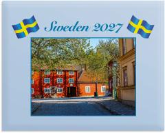 V&auml;ggkalender Sweden 2027 med kuvert