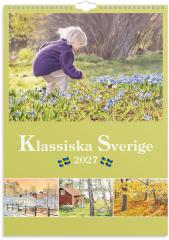  V&auml;ggkalender 2027 Klassiska Sverige