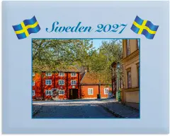  V&auml;ggkalender Sweden 2027 med kuvert