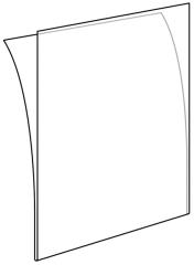  Skyltplastficka 0,2mm