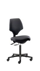  Stol sit/st&aring; Throna Nuvoletta konstl&auml;der svart