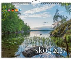  V&auml;ggkalender 2027 V&aring;r vackra skog