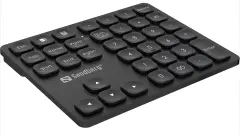  Numerisk Keypad trådlös svart
