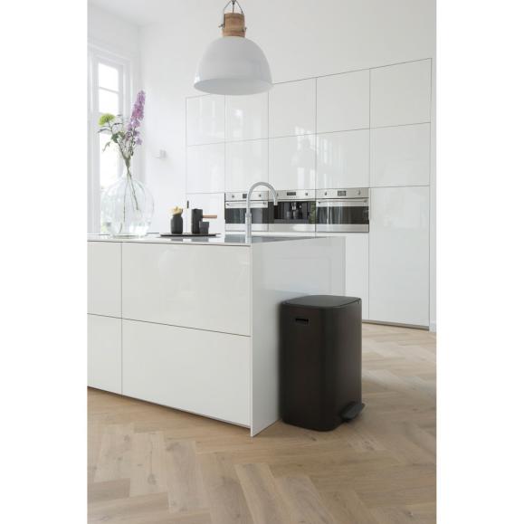  Pedalhink Bo Brabantia 60 Liter matt svart