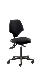  Stol sit/st&aring; Throna Nuvoletta tyg svart