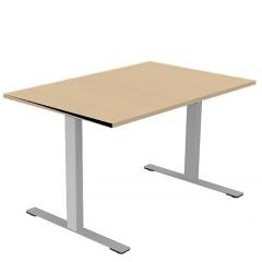  Skrivbord Viva T-stativ med fast höjd, rak skiva