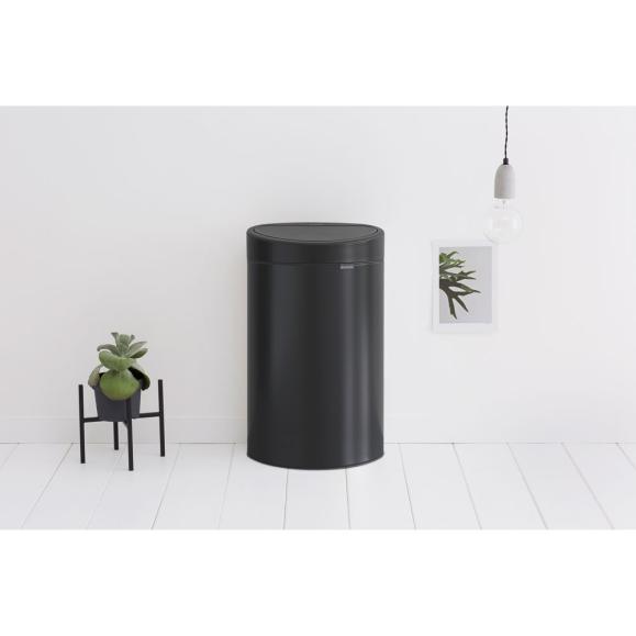  Sopkorg Brabantia Touch Bin 40L Matt svart