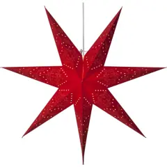  Julstjärna star Sensy 70cm röd