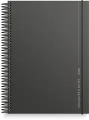  Kalender 2026 Organizer & Notes svart