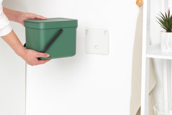  Avfallshink Brabantia Sort&Go 6 liter Grön