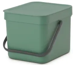  Avfallshink Brabantia Sort&Go 6 liter Grön