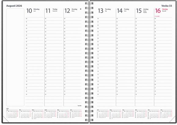  Kalender 2026 24 h kalender