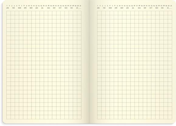  Kalender 2025 Liten Veckokalender Forma Deluxe svart