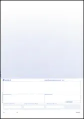  Laserark A4 bankgiro ljusblå tonad DFS827