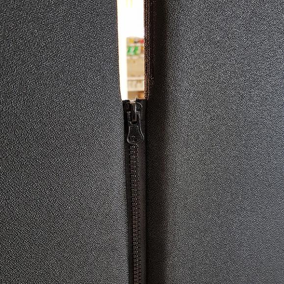  Golvskärm Viva tyg 800x1600mm svart