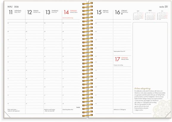  Kalender 2026 Astrologikalendern