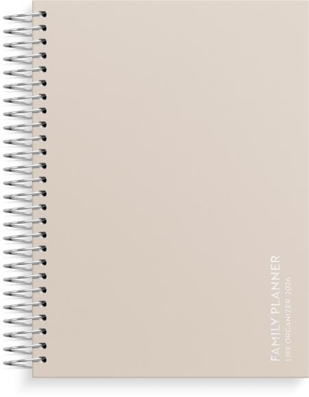  Kalender 2026 Life Organizer A5 Family