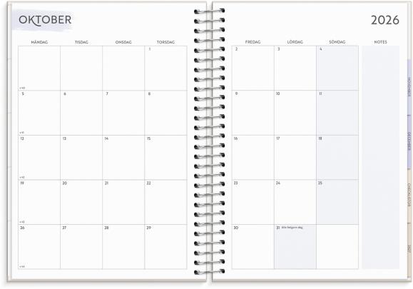  Kalender 2026 Life Organizer A5 Family