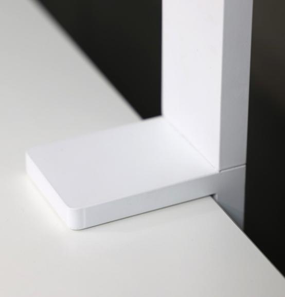  Skrivbordslampa Lykke led vit, bordsmonterad