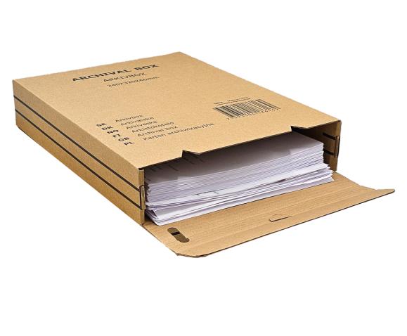  Arkivkartong typ B-Box A4 brun