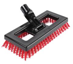  Borste Syr Deck Scrubber r&ouml;d 22cm