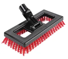  Borste Syr Deck Scrubber r&ouml;d 22cm