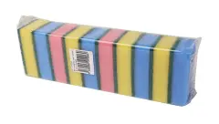  Svamp fin kök grön 10-pack