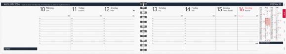  Kalender 2026 Stor Plankalender Elegant