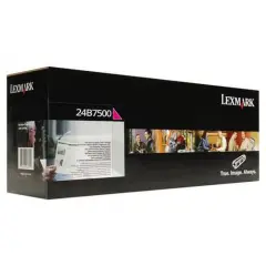  Toner Lexmark 24B7500 magenta - 6 000 sidor