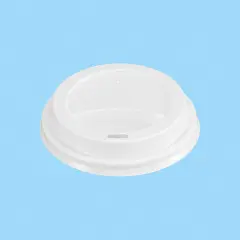 Plastlock för pappersmuggar 35-50 cl